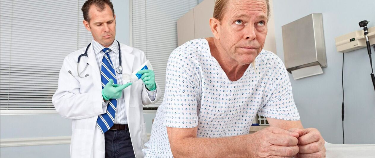 Prostatitis -therapie bij de receptie van de arts