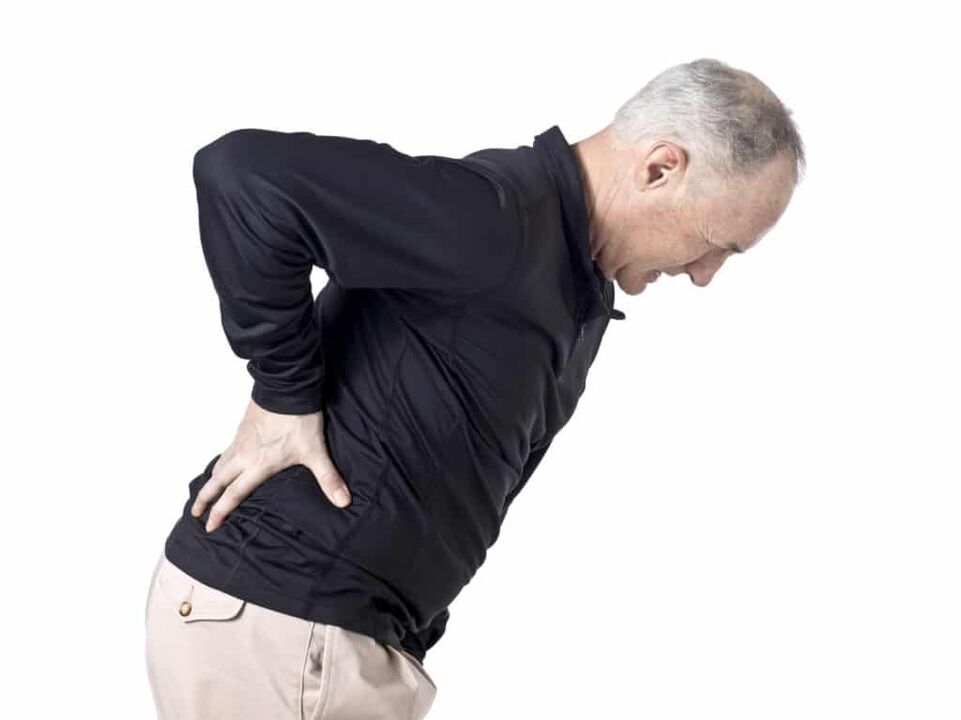 lage rugpijn als gevolg van prostatitis