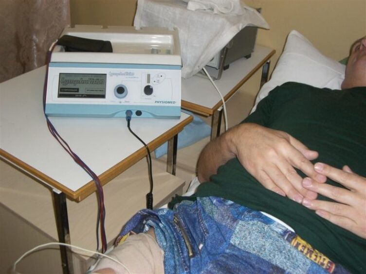 fysiotherapeutische procedures bij de behandeling van prostatitis